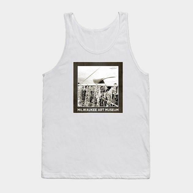 Milwaukee Art Museum Calatrava • MKE WI Tank Top by The MKE Rhine Maiden